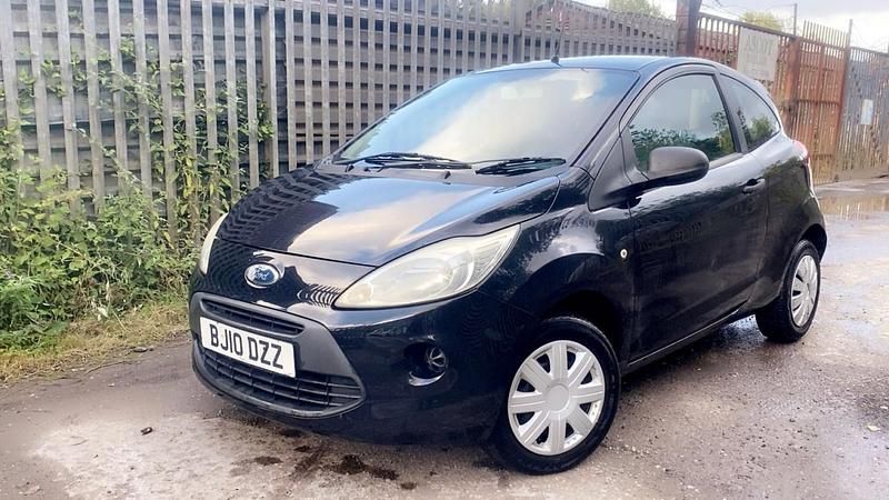 Black Used 2010 Ford Ka Studio Hatchback | £799 (Good price) - Image 1/4