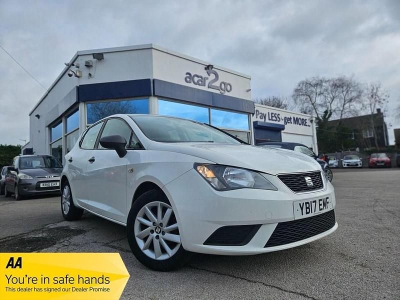 Used Seat Ibiza SOL 75 HP (55 kW) 2017 White Hatchback