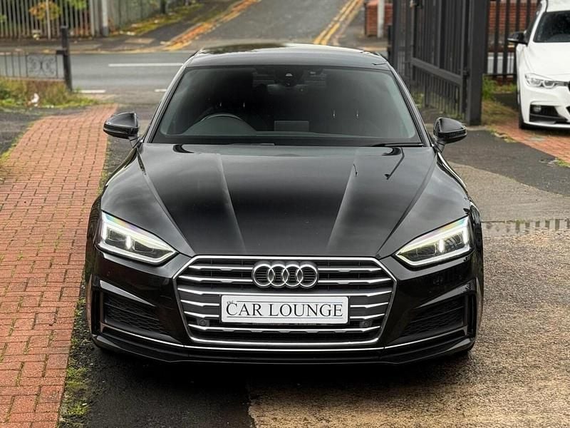 Used Audi A5 Sportback S-Line 190 HP (139 kW) 2017 Black Hatchback