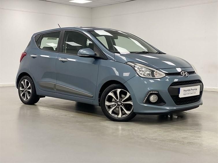 Used Hyundai i10 Premium SE 2016 Blue Hatchback