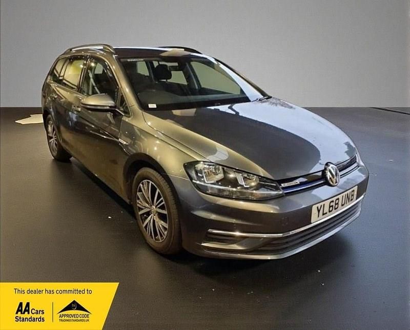Grey Used 2018 VW Golf VII SE Estate | £9,250 (Fair price) - Image 1/3