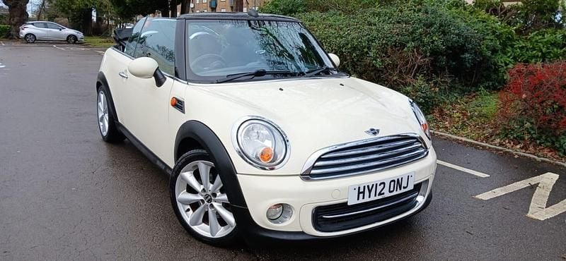 Used Mini Cooper Cabriolet 2012 White Cabriolet