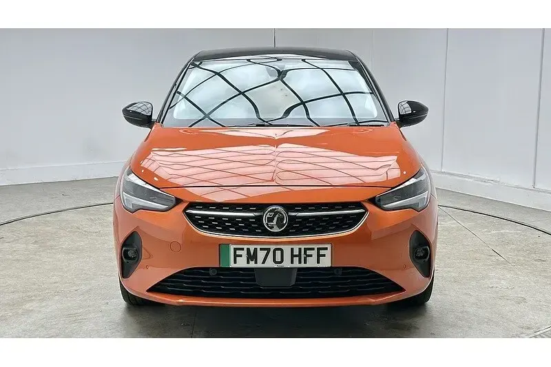 Used Vauxhall Corsa-e Elite 100 kW (136 HP) 2020 Orange Hatchback