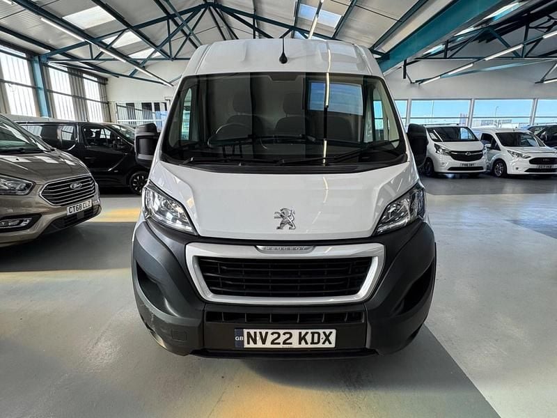 Used Peugeot Boxer S 140 HP (102 kW) 2022 White Van