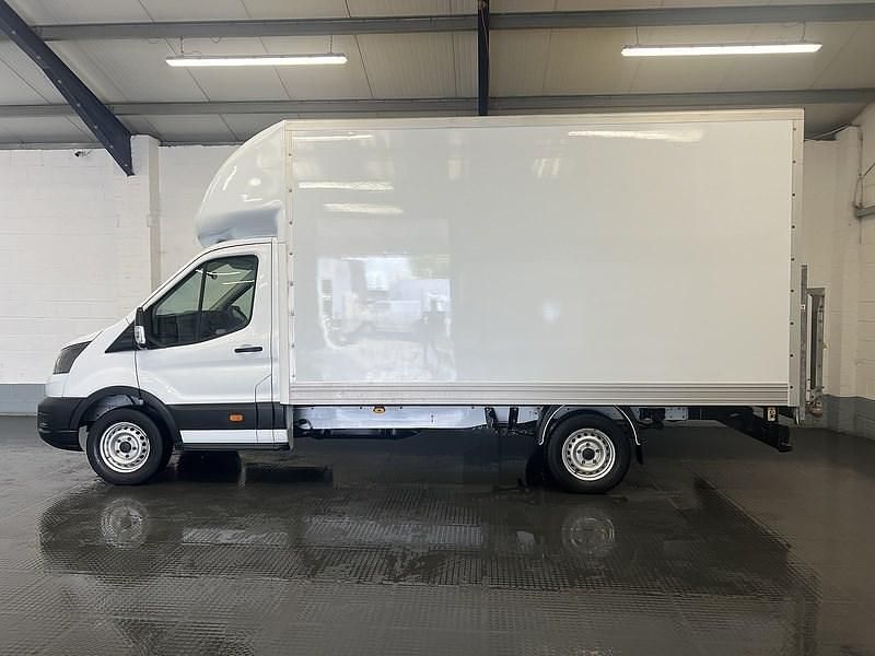 Used Ford Transit 130 HP (95 kW) 2021 White Cabriolet