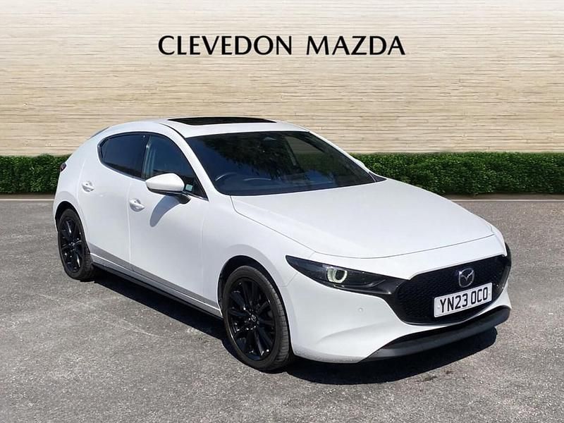Usado Mazda 3 Exclusive-Line 186 CV (136 kW) 2023 Blanco Utilitario