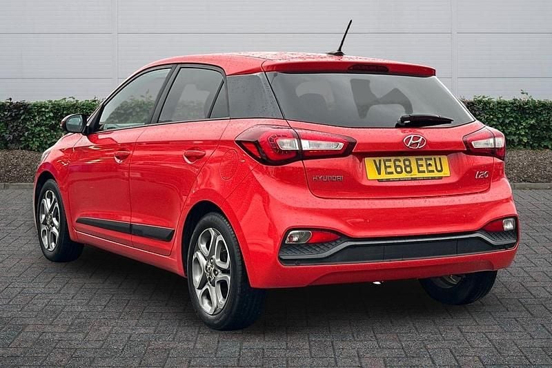 Used Hyundai i20 Premium 2018 Red Hatchback