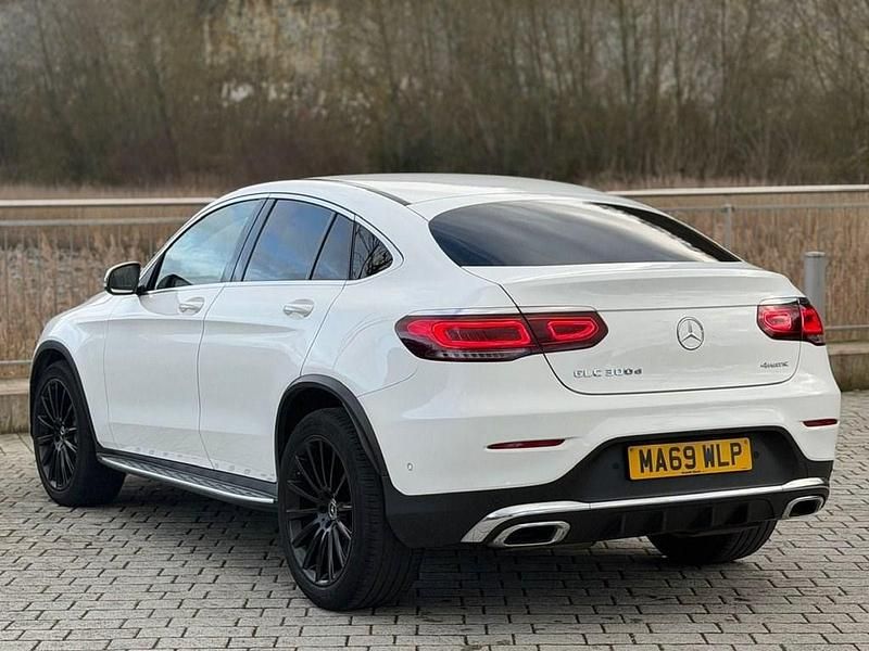 Used Mercedes GLC300 AMG Line Premium 2019 White Coupe