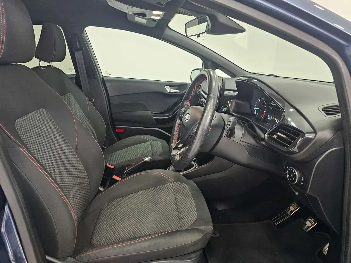 Used Ford Fiesta ST-Line 100 HP (73 kW) 2020 Blue Hatchback