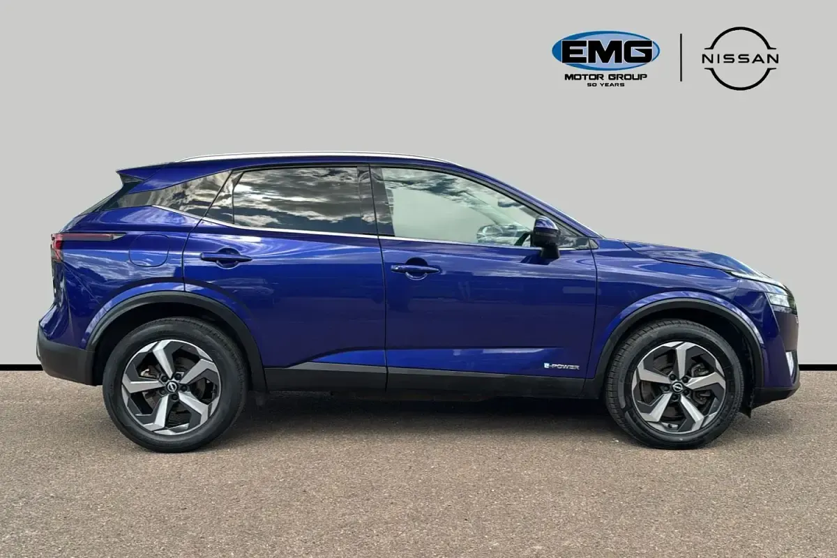 Used Nissan Qashqai N-Connecta 190 HP (139 kW) 2023 Blue SUV