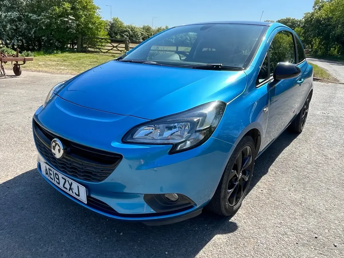 Used Vauxhall Corsa 75 HP (55 kW) 2019 Blue Hatchback