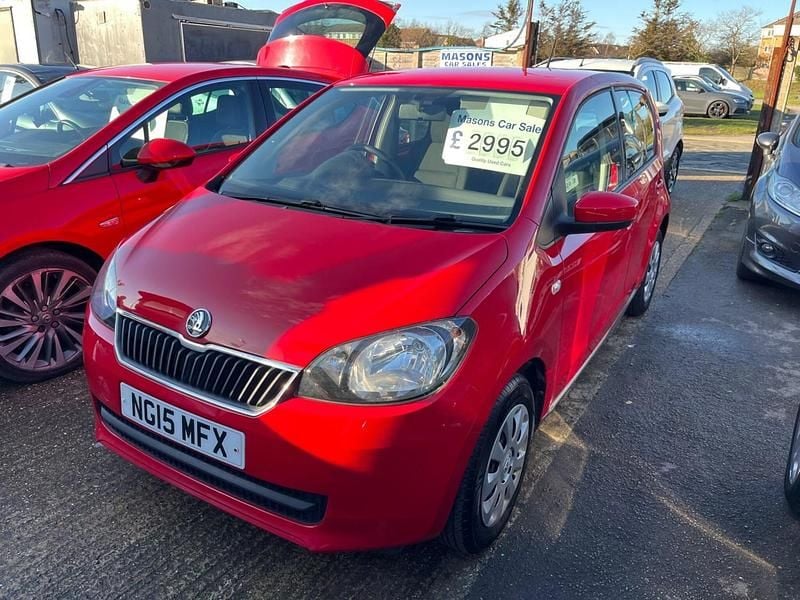 Used Skoda Citigo SE 2015 Red Hatchback