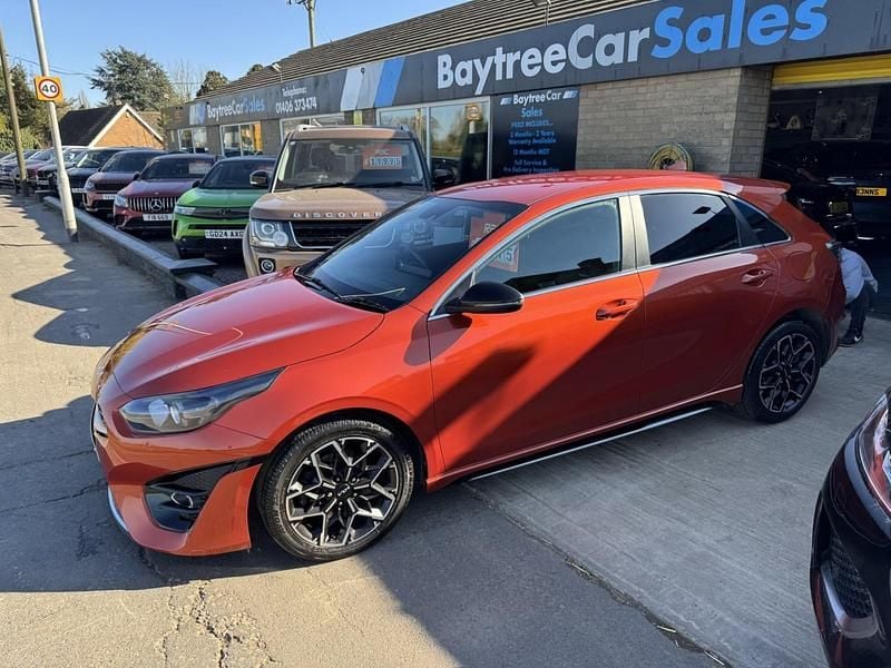 Used Kia Ceed GT-Line 158 HP (116 kW) 2022 Orange Hatchback