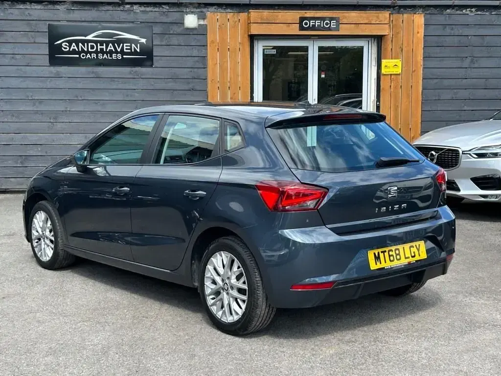 Usata Seat Ibiza SE Technology 95 CV (69 kW) 2018 Grigio Utilitaria