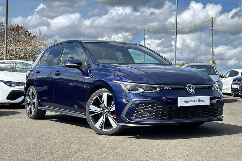 Blue Used 2021 VW Golf VIII GTD Hatchback | £20,795 (Fair price) - Image 1/4