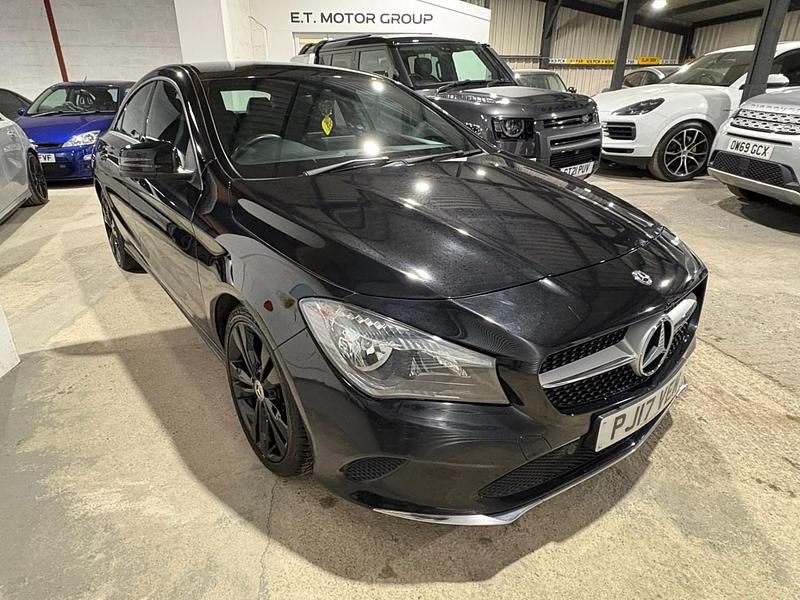 Used Mercedes CLA200 2017 Black Sedan