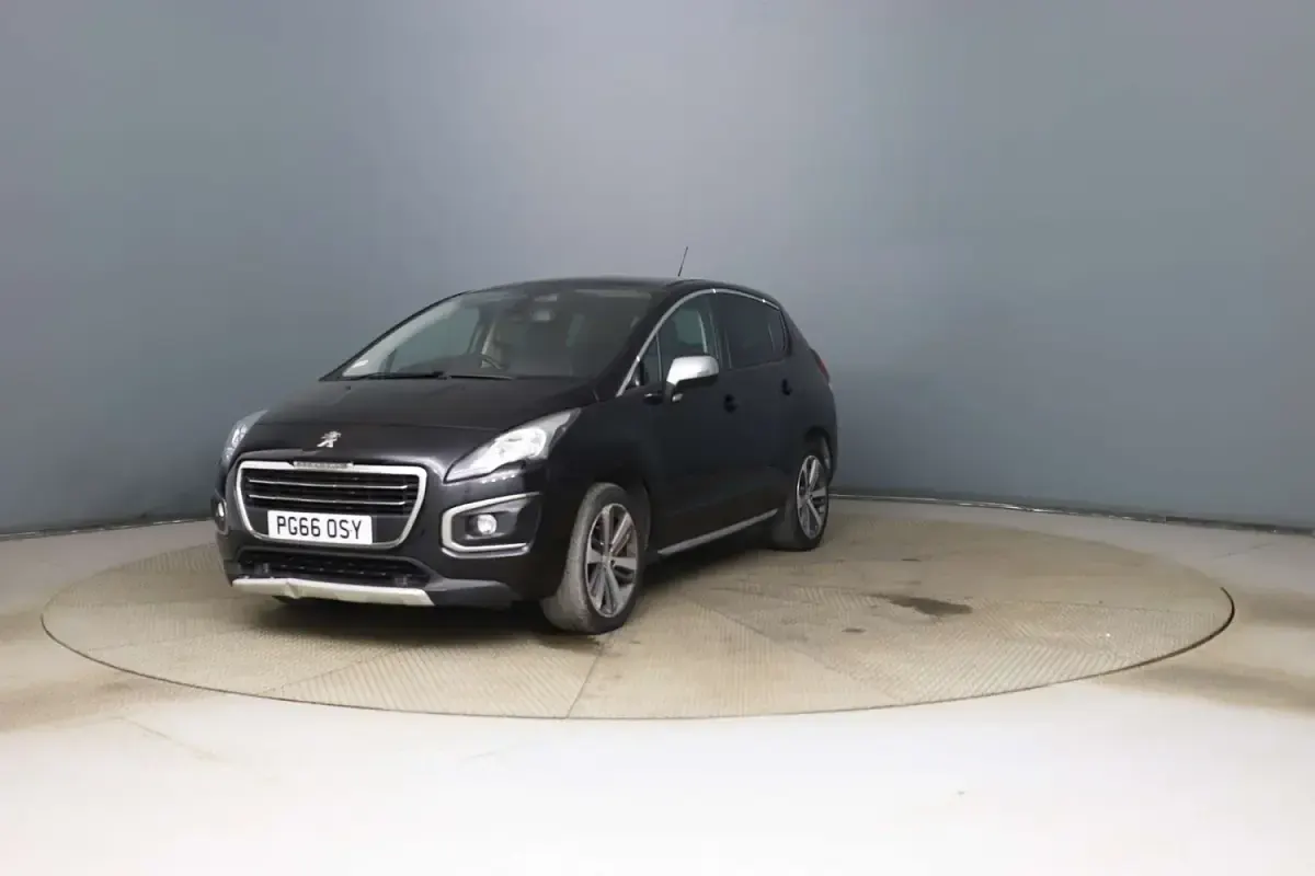 Used Peugeot 3008 Allure 120 HP (88 kW) 2016 Black SUV