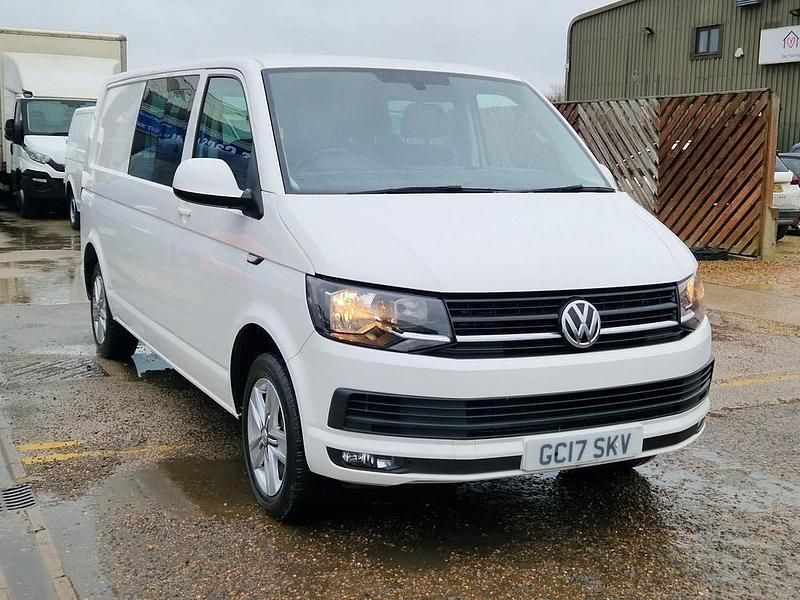 White Used 2017 VW T6 Highline Van | £15,499 (Good price) - Image 1/3