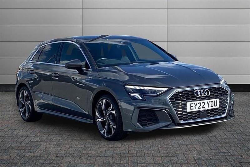 Daytona grey Used 2022 Audi A3 S-Line | £23,550 (A bit pricey) - Image 1/4
