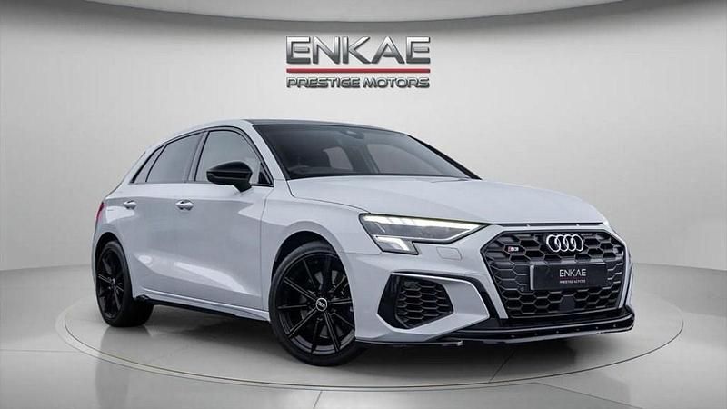 White Used 2022 Audi S3 Sportback Design Hatchback | £30,495 (Fair price) - Image 1/4