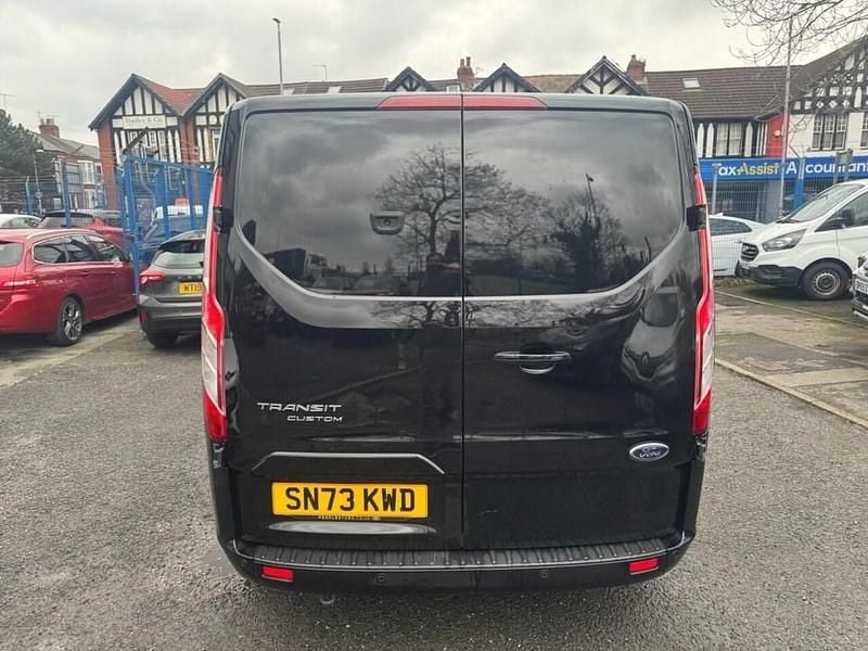 Used Ford Transit Custom Limited 130 HP (95 kW) 2023 Black Van