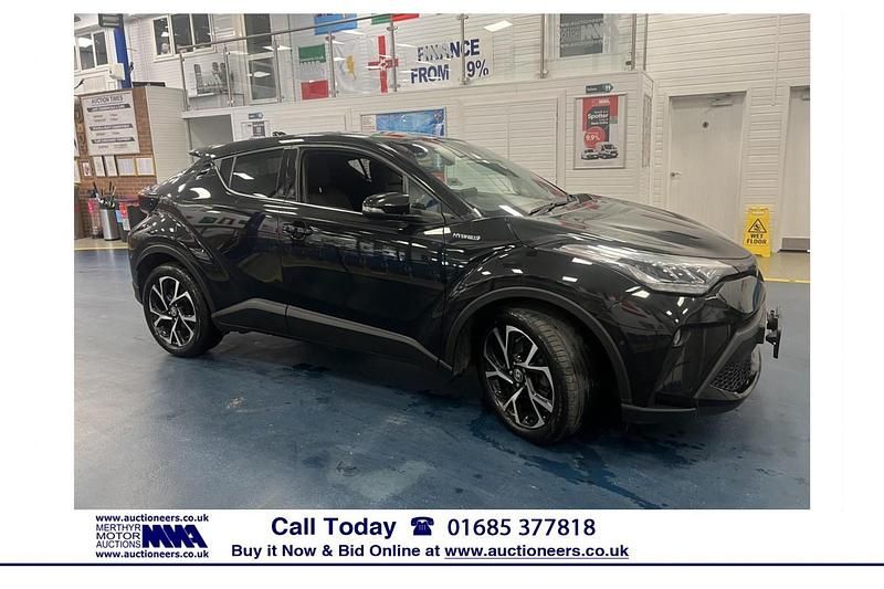 Black Used 2020 Toyota C-HR Design SUV | £10,306 (Fair price) - Image 1/4