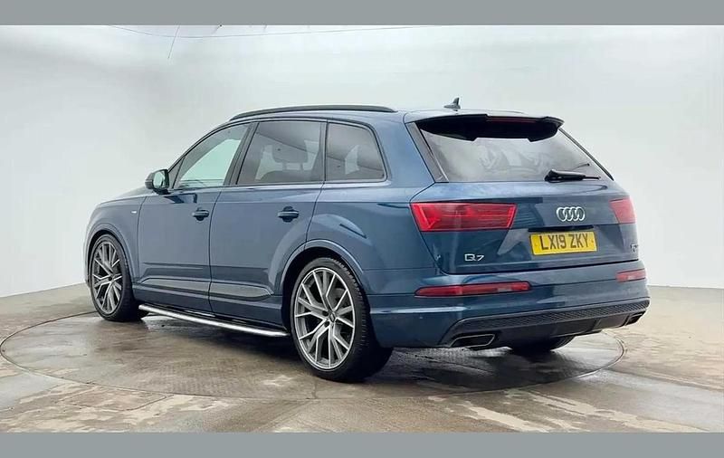 Used Audi Q7 Advanced 281 HP (206 kW) 2019 Blue SUV