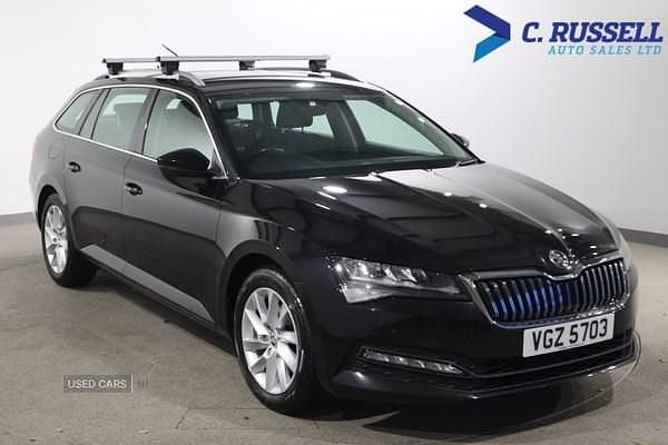 Used Skoda Superb SE 2021 Black Estate