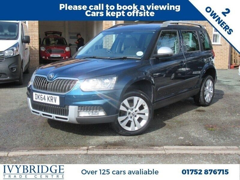 Blue Used 2014 Skoda Yeti Elegance SUV | £6,395 (Fair price) - Image 1/4