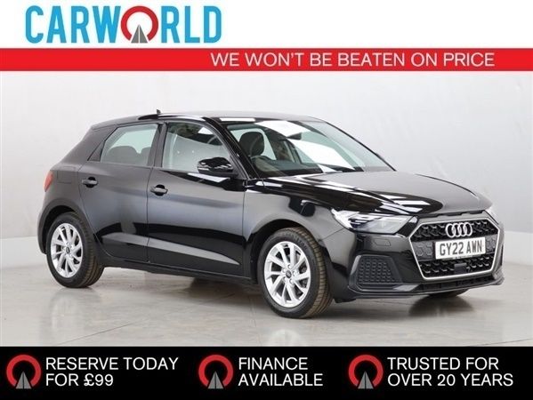 Black Used 2022 Audi A1 Sportback Sport Hatchback | £14,990 (Good price) - Image 1/1