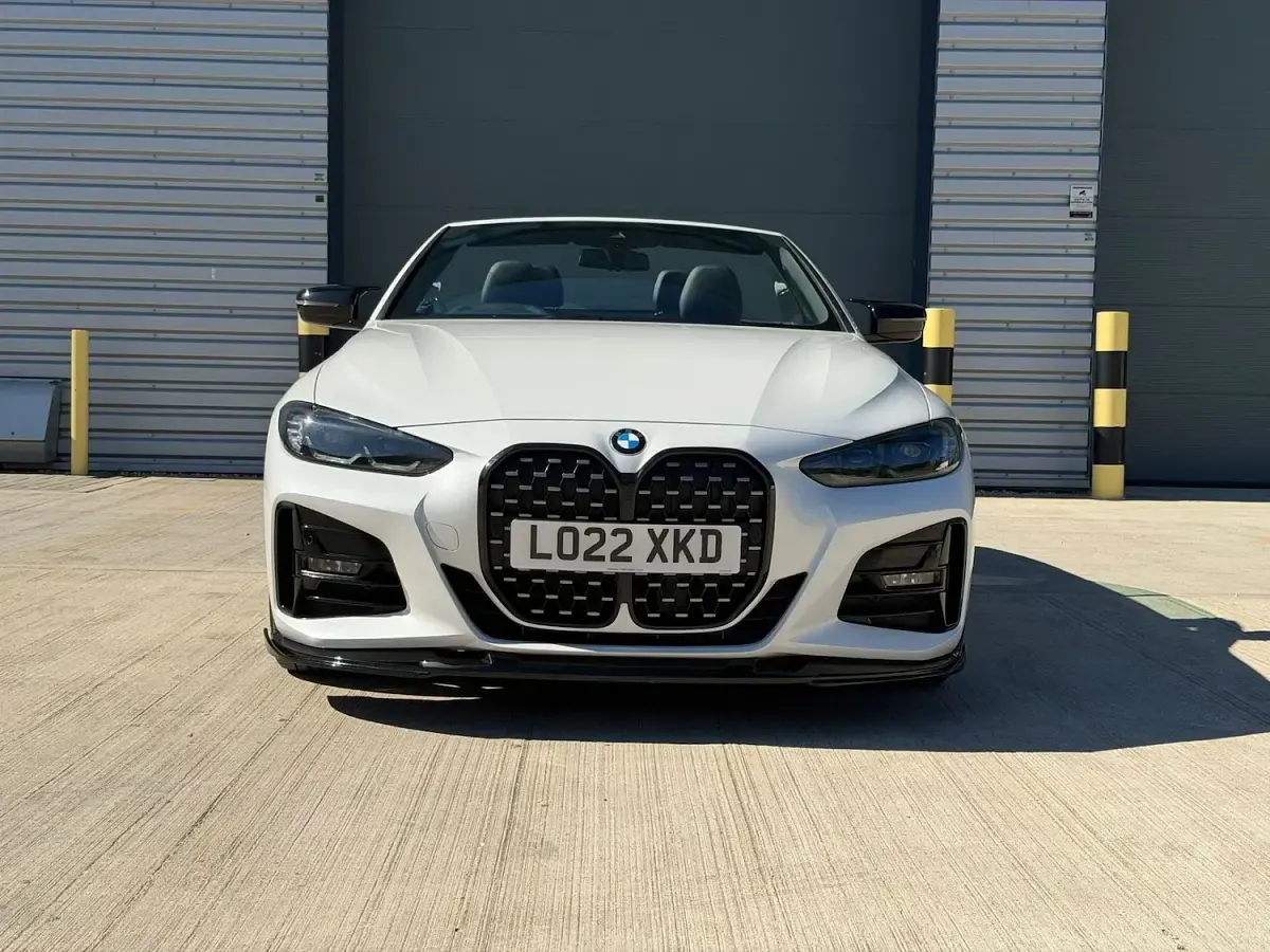 Begagnad BMW 430 Cabriolet M Sport 2022 Vit Cab