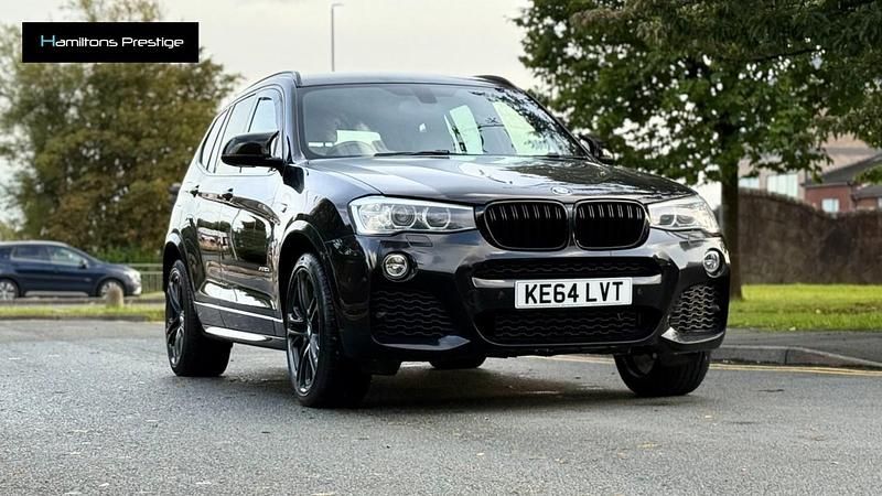 Black Used 2014 BMW X3 M Sport SUV | £14,295 (Fair price) - Image 1/4