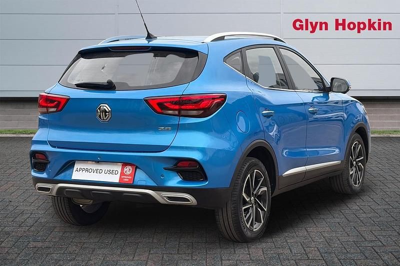 Used MG ZS Exclusive 111 HP (81 kW) 2021 Blue SUV
