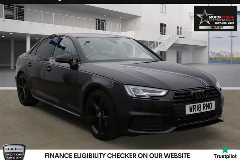 Black Used 2018 Audi A4 Black Edition Sedan | £12,890 (A bit pricey) - Image 1/1