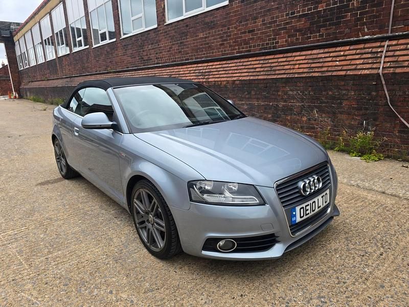 Silver Used 2010 Audi A3 Cabriolet S-Line Cabriolet | £2,995 - Image 1/4