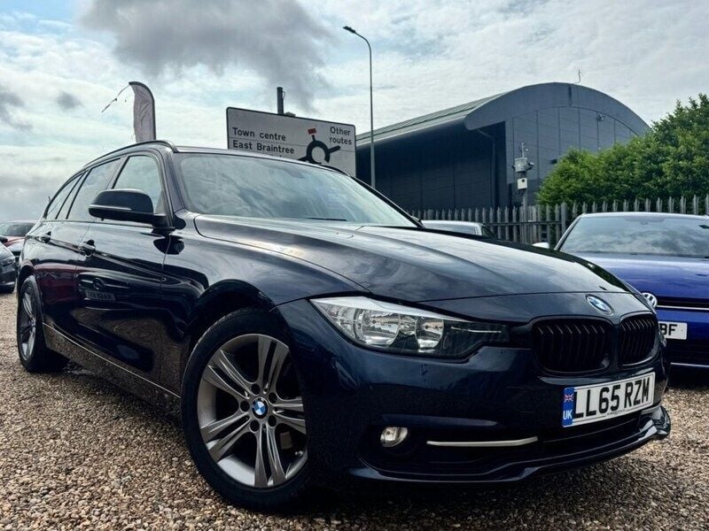 Blue Used 2015 BMW 320 Sport Line Estate | £10,995 (Fair price) - Image 1/4