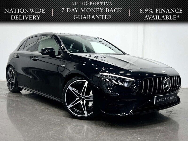 Black Used 2023 Mercedes A35 AMG Premium Hatchback | £31,990 (Fair price) - Image 1/3