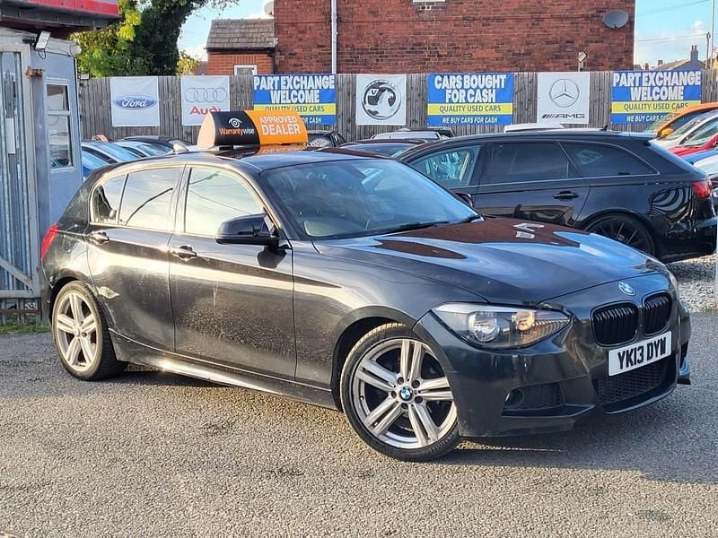 Black Used 2013 BMW 118 M Sport Hatchback | £3,795 (Good price) - Image 1/4
