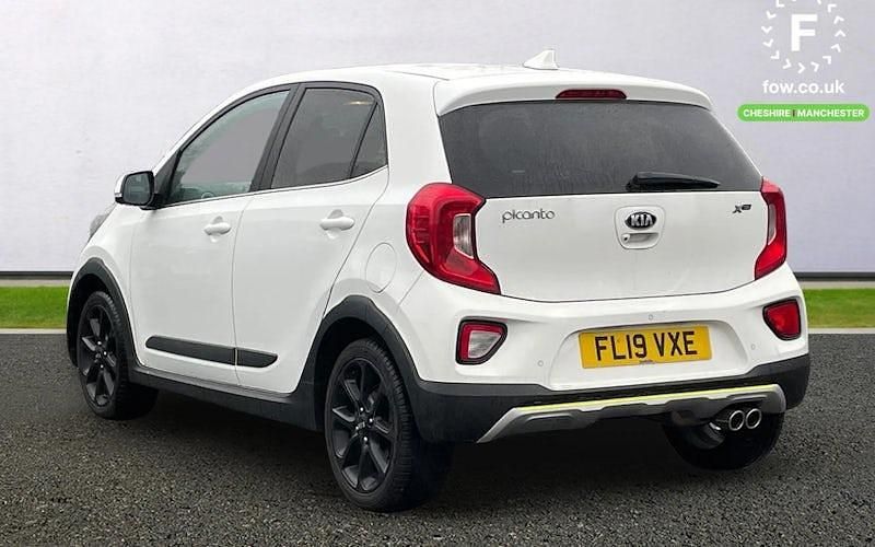 Used Kia Picanto X-Line 84 HP (61 kW) 2019 White Hatchback
