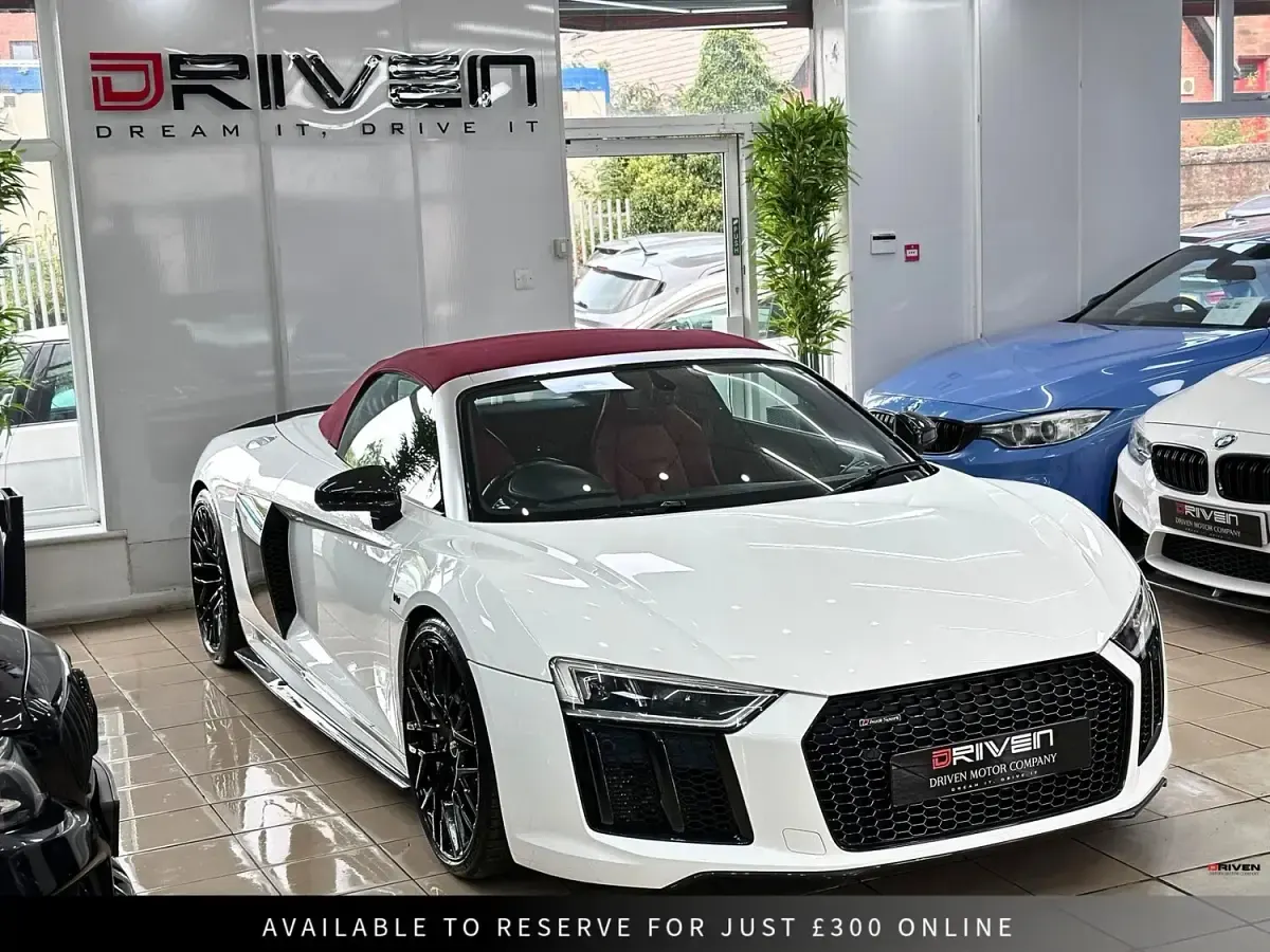 Used Audi R8 Coupé Advanced 602 HP (442 kW) 2018 White Coupe