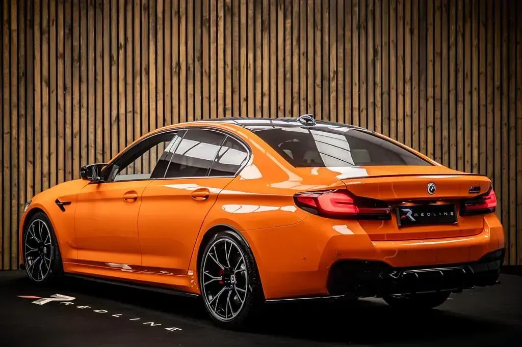Used BMW M5 Competition Edition 2023 Orange Sedan