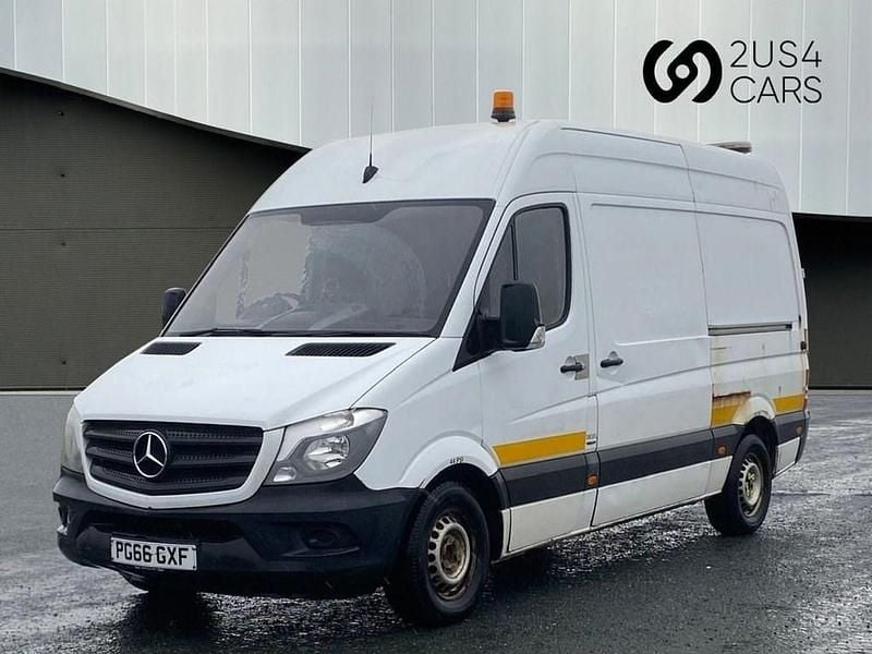 Used Mercedes Sprinter 140 HP (102 kW) 2017 White Van