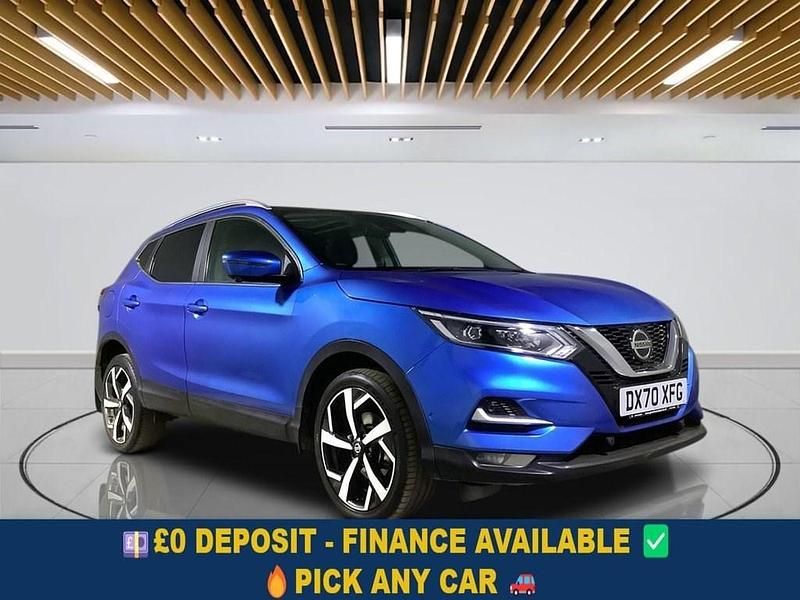 Blue Used 2020 Nissan Qashqai Tekna SUV | £13,599 (Good price) - Image 1/4