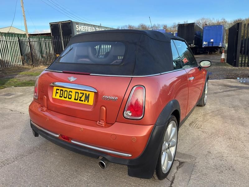 Used Mini Cooper Cabriolet 113 HP (83 kW) 2006 Orange Cabriolet