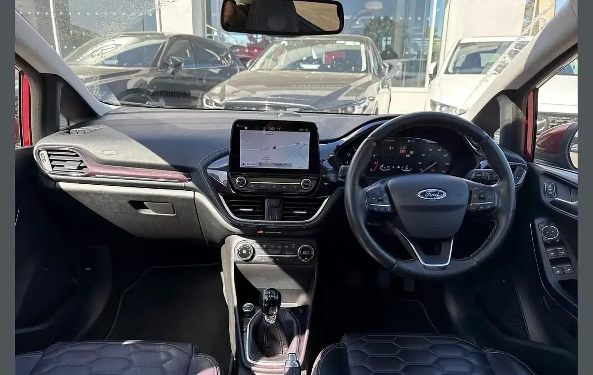 Used Ford Fiesta Vignale 123 HP (90 kW) 2019 Red Hatchback