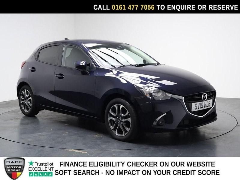 Used Mazda 2 Inclusive 90 HP (66 kW) 2019 Blue Hatchback