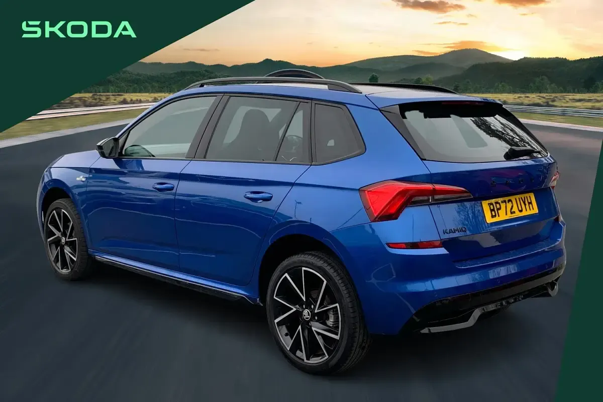 Gebraucht Skoda Kamiq Monte Carlo 147 PS (108 kW) 2023 Blau SUV