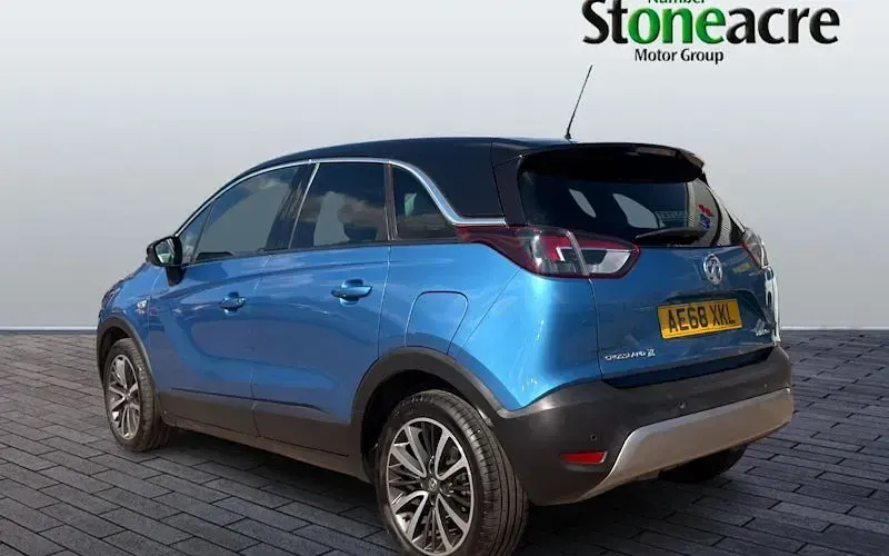 Used Vauxhall Crossland X Elite 120 HP (88 kW) 2018 Blue SUV