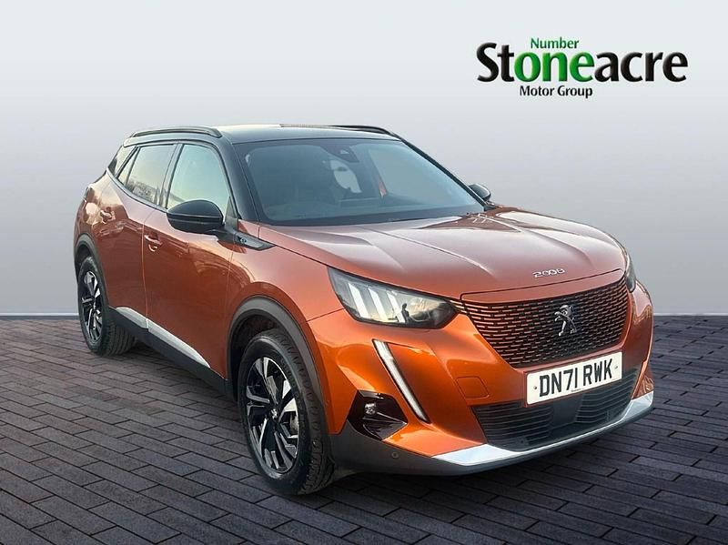 Orange Used 2022 Peugeot 2008 GTi SUV | £14,795 (Fair price) - Image 1/4