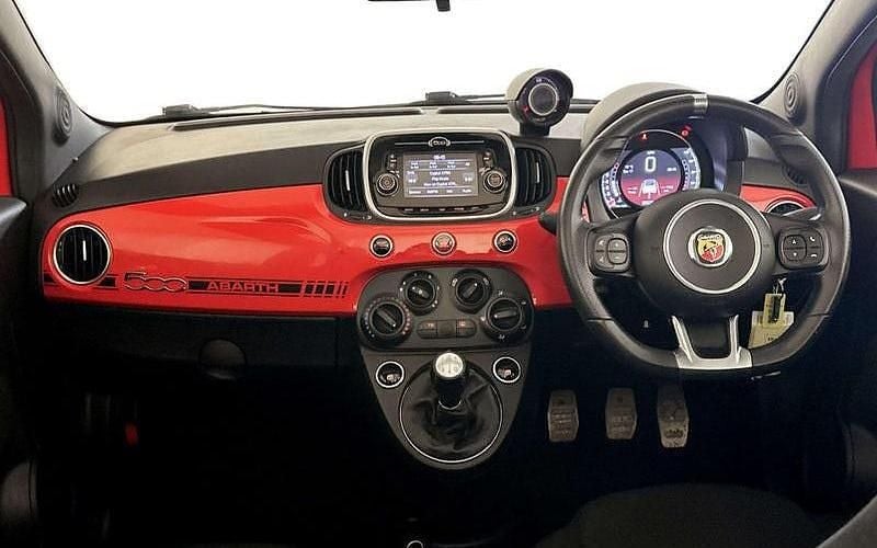 Used Abarth 595C 147 HP (108 kW) 2019 Red Cabriolet